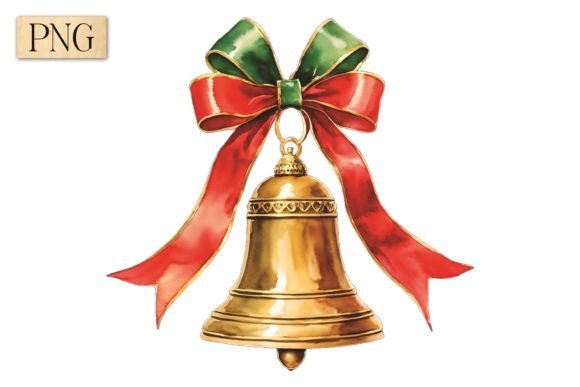 Christmas Bell PNG Clipart 4