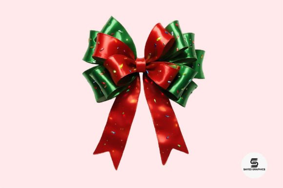Christmas Lights Red Coquette Bow Png: A Versatile Digital Design for Holiday Creativity