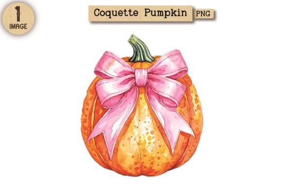 Coquette Pumpkin PNG Clipart 24