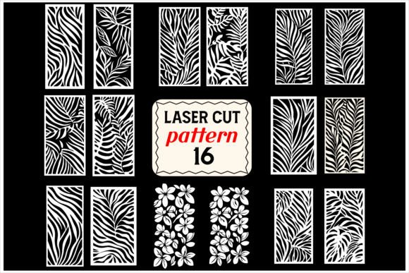 Laser Cut Pattern Silhouettes