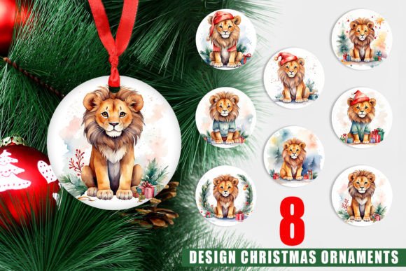 Ornament Christmas Lion: A Unique Addition to Your Holiday Decor