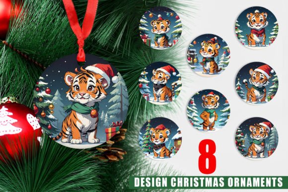 Ornament Christmas Tiger