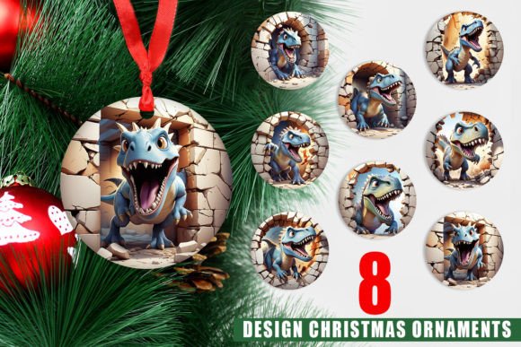Ornament Dinosaurs in Wall: A Creative Addition to Your Holiday Workflow