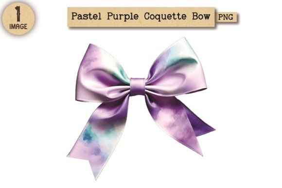 Pastel Purple Coquette Bow PNG 14: A Versatile Design for Modern Creatives
