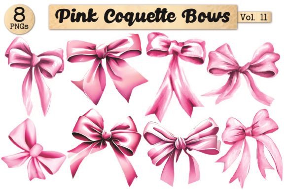 Pink Coquette Bows Vol. 11