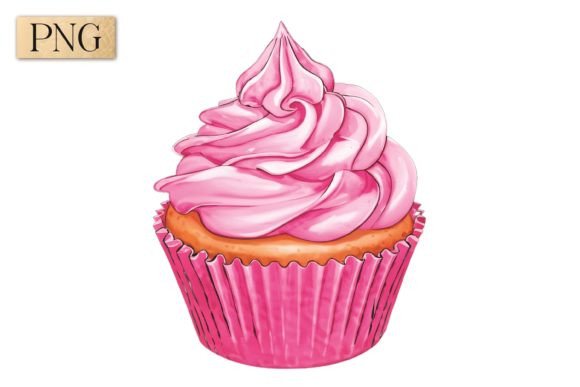 Valentine's Day Cupcake PNG Clipart 8