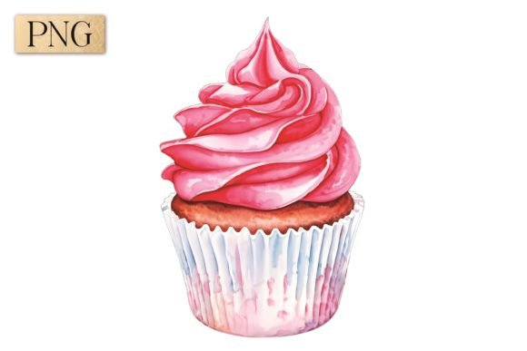 Valentine's Day Cupcake PNG Clipart: A Versatile Design Asset for Creative Projects