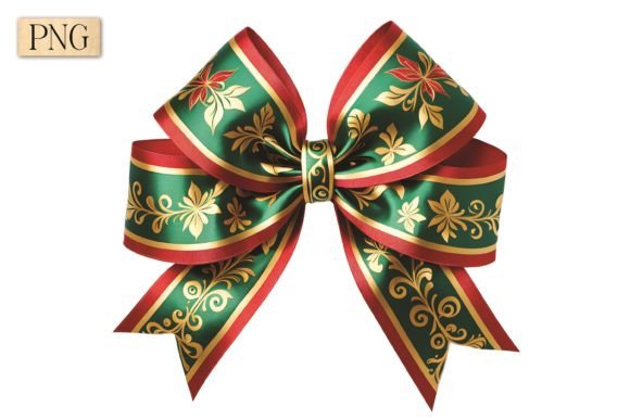 Vintage Christmas Coquette Bow 25